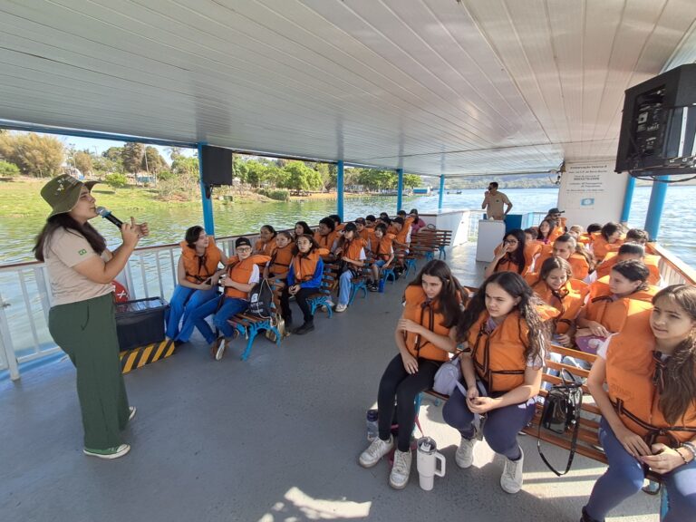 Atividade prática no reservatório